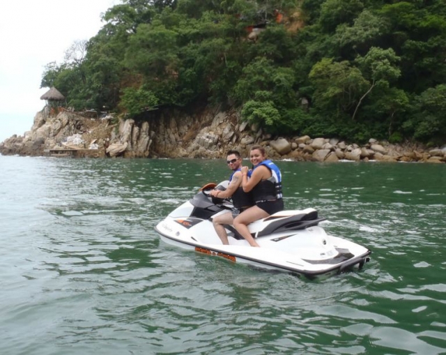 Recorrido en jetski